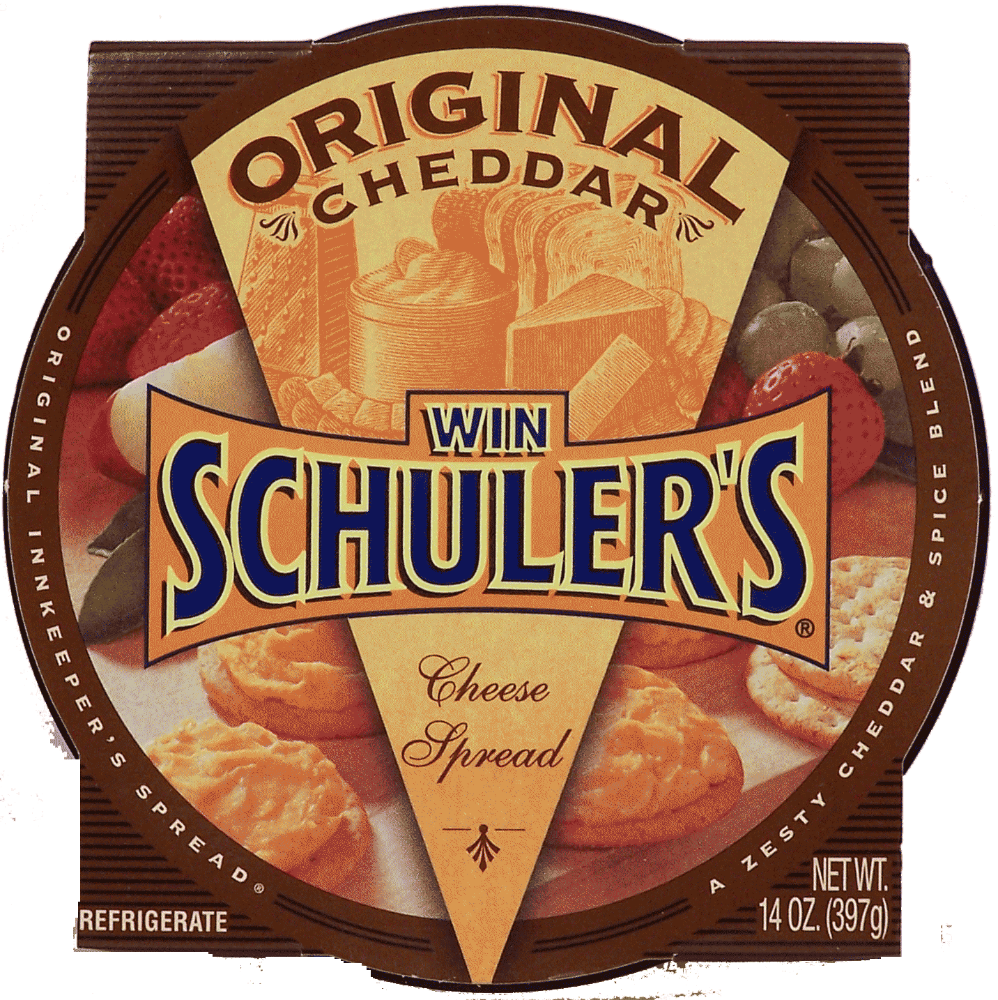 Win Schuler's  original cheddar cheese spread Full-Size Picture